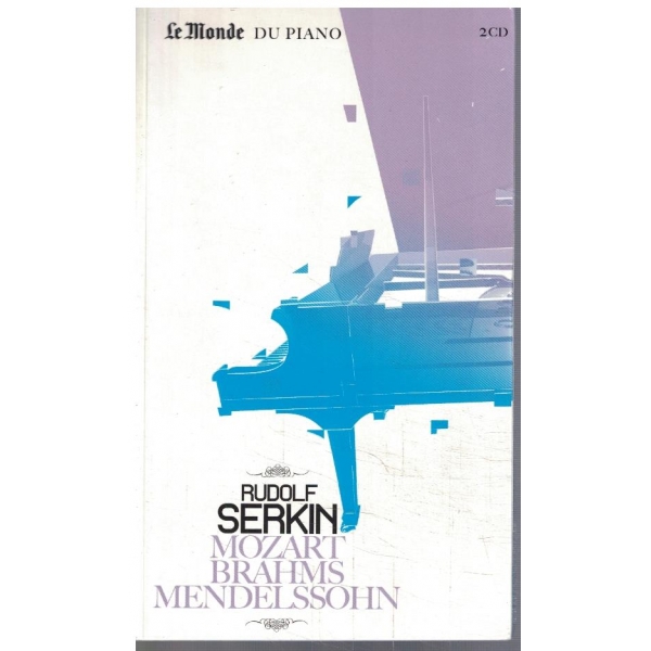 Mozart, Brahms, Mendelssohn du piano  + 2 CD