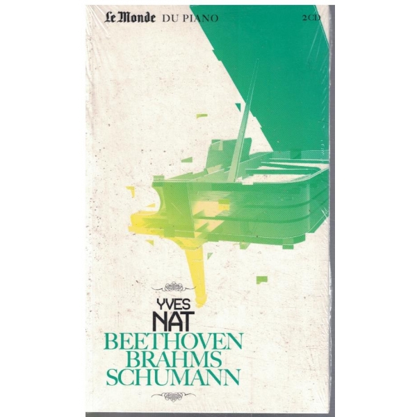 Beethoven, Brahms, Schumann du piano + 2 CD