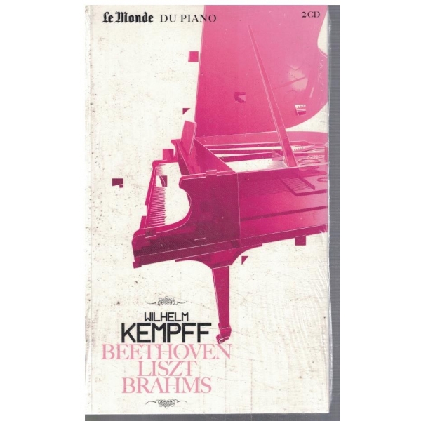 Beethoven, Liszt, Brahms du piano + 2 CD
