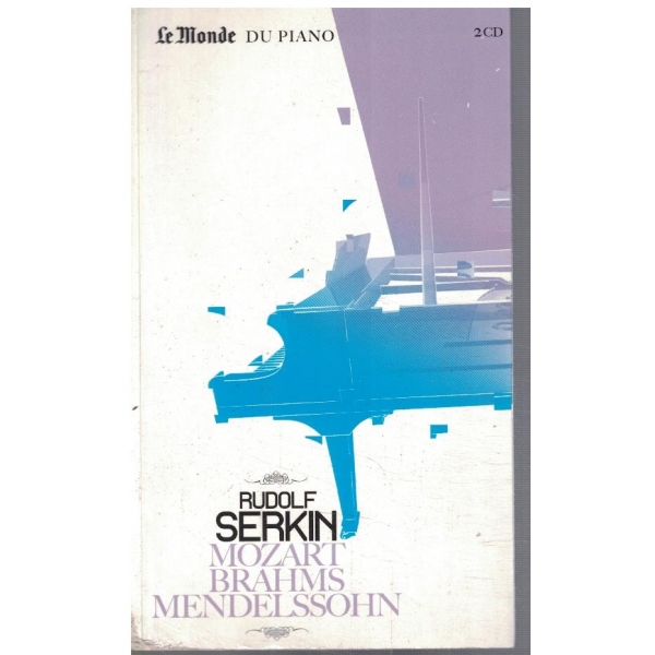 Mozart, Brahms, Mendelssohn du piano  + 2 CD