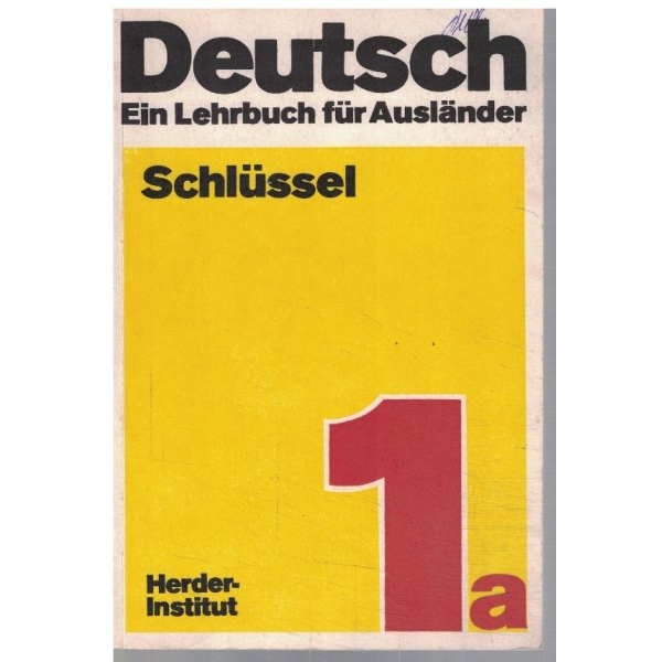 Deutsch ein lehrboch fur auslander - 1a