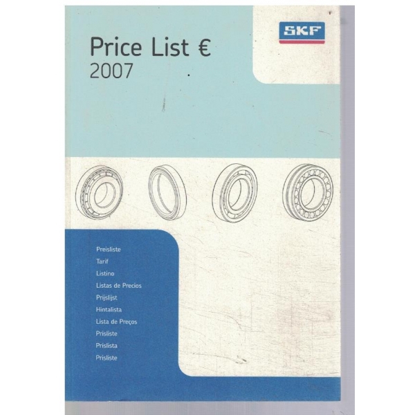 SKF Price list 2007