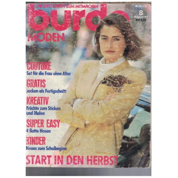 BURDA moden 8/1991