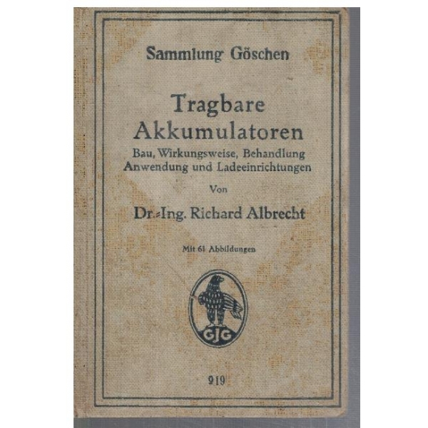 Tragbare akkumulatoren