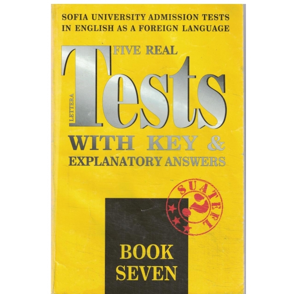 Tesst with key&explanatory answers-book seven