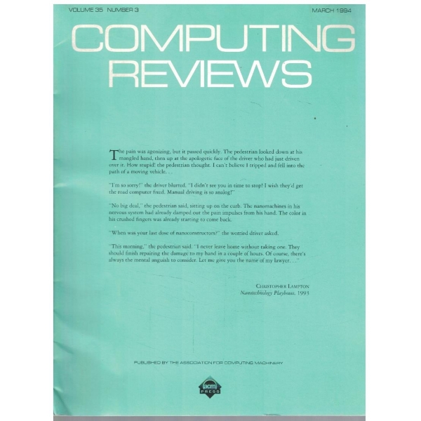 Computing reviews vol.35/1994
