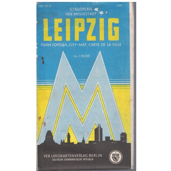 Leipzig city map